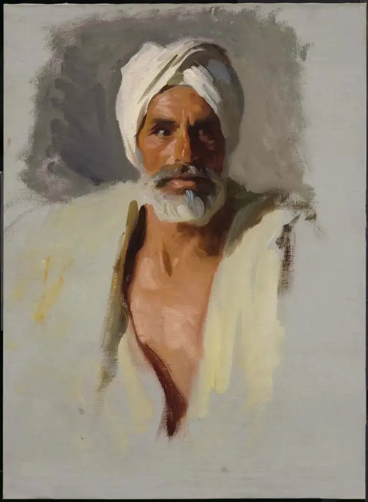 Cabeza de un árabe - John Singer Sargent