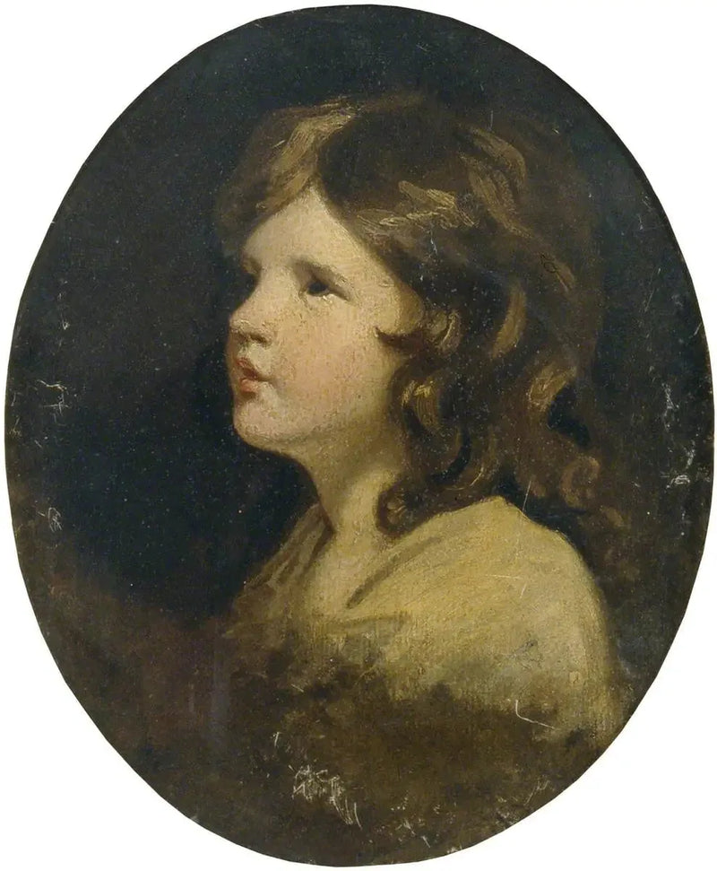 Cabeza de un niño - Joshua Reynolds