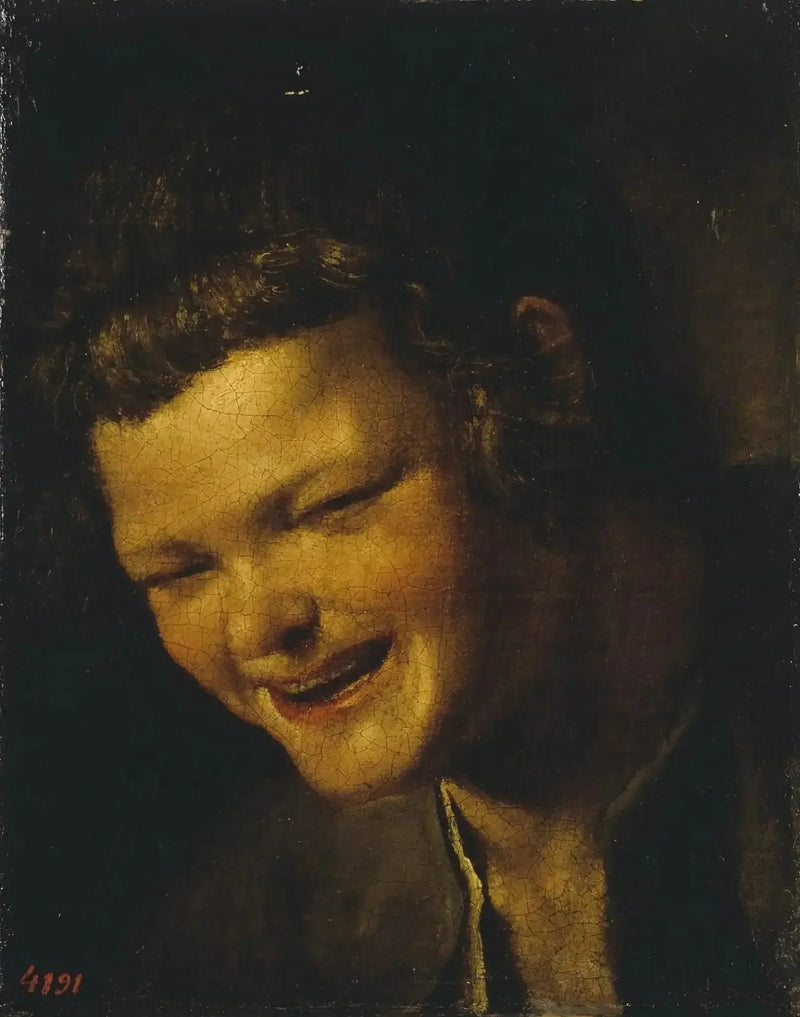 Cabeza de un niño que ríe - Diego Velázquez