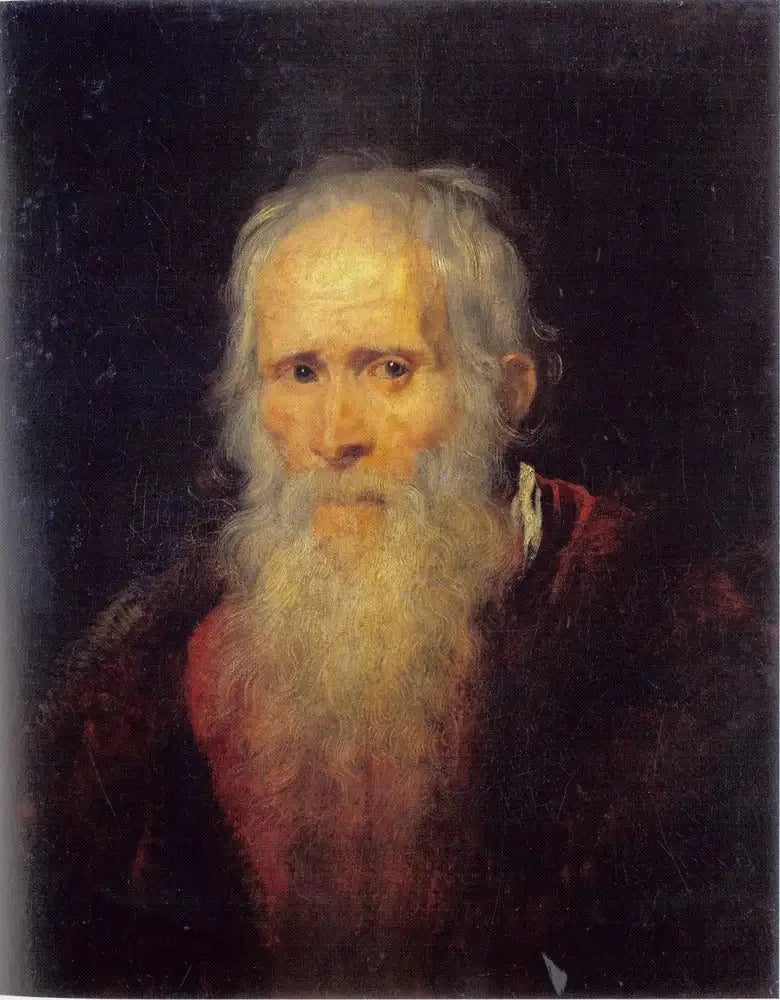 Cabeza de un anciano - Antoine van Dyck