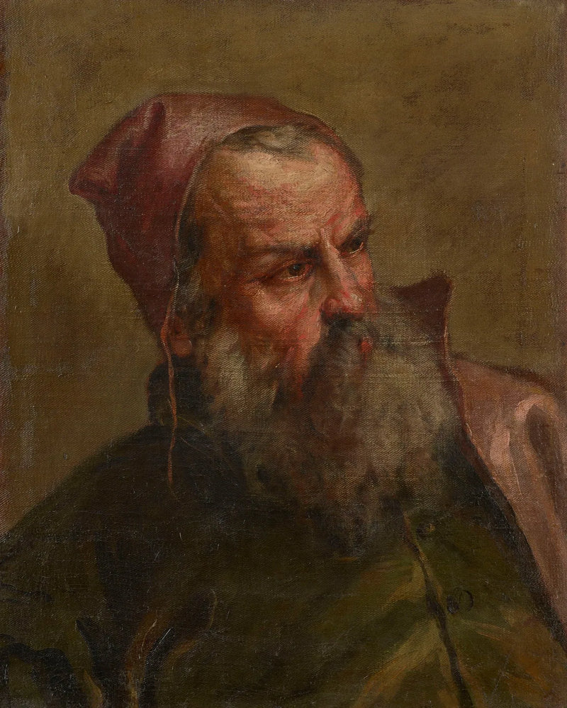 Cabeza de un anciano (¿un publicano?) - Sebastiano Ricci