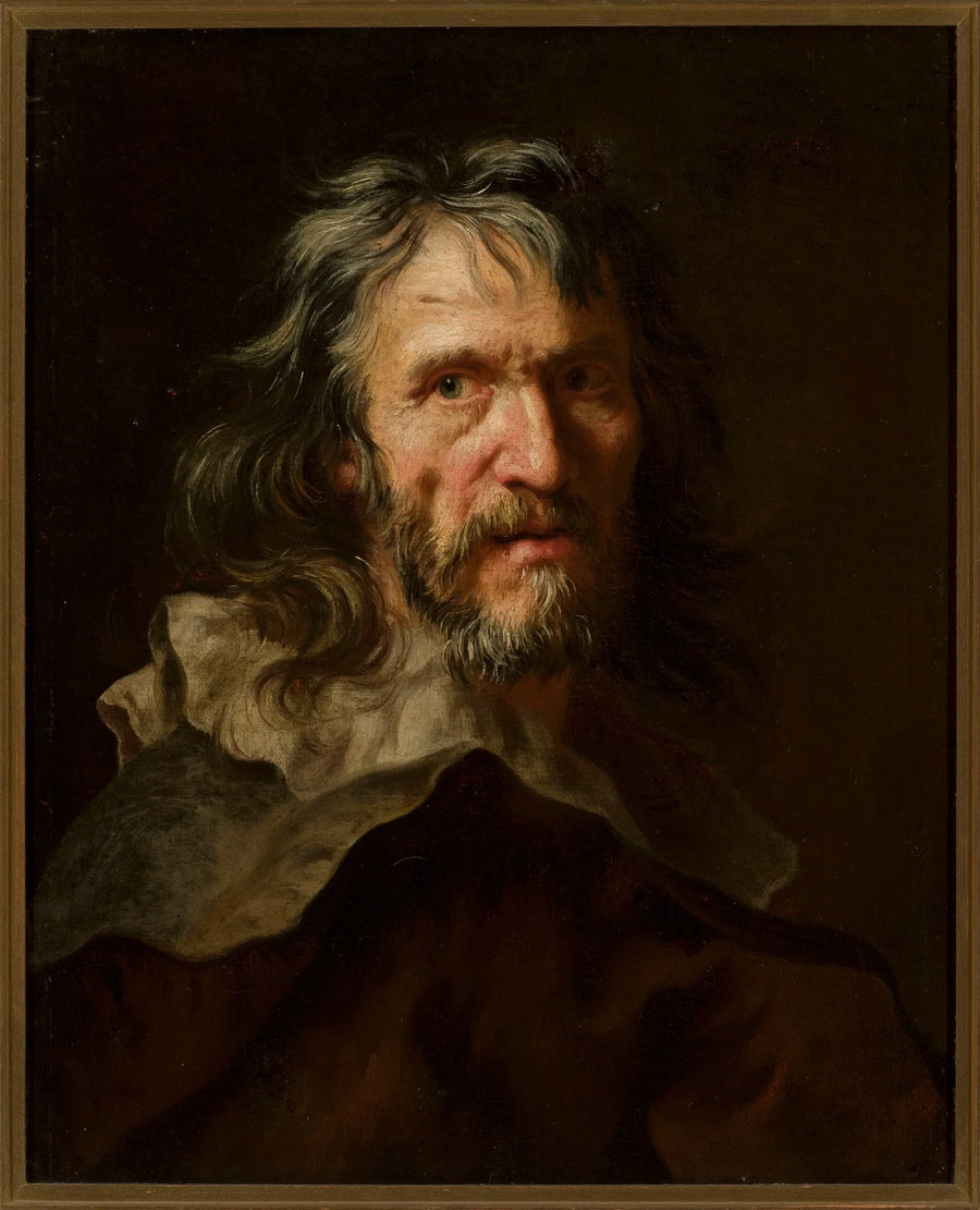 Cabeza de un anciano. - Jean-Baptiste Jouvenet