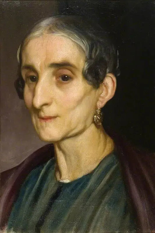 Cabeza de una anciana italiana - Frederic Leighton