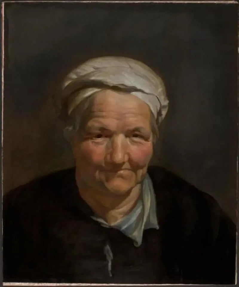 Cabeza de una anciana - Peter Paul Rubens