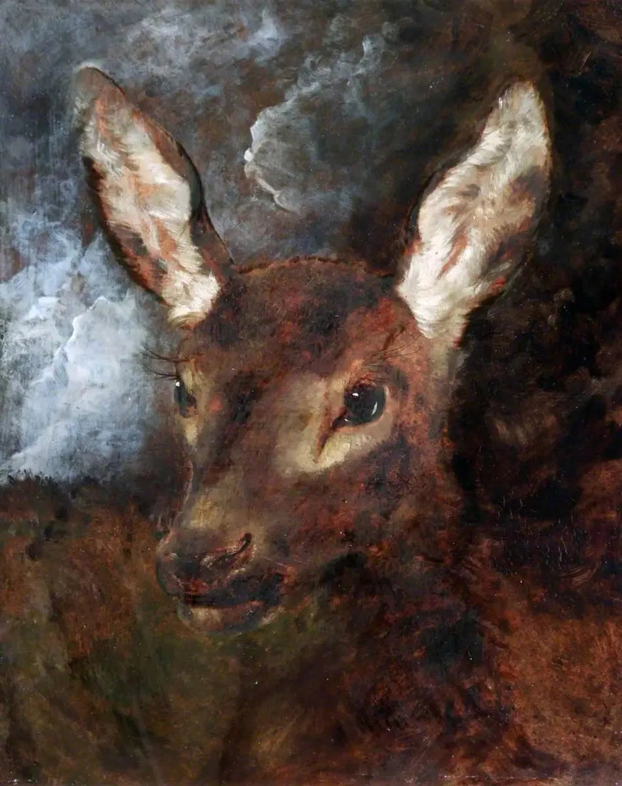 Cabeza de ciervo - Edwin Henry Landseer