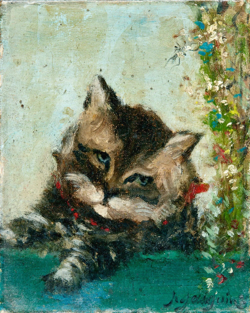 Cabeza de gato - Paul Gauguin