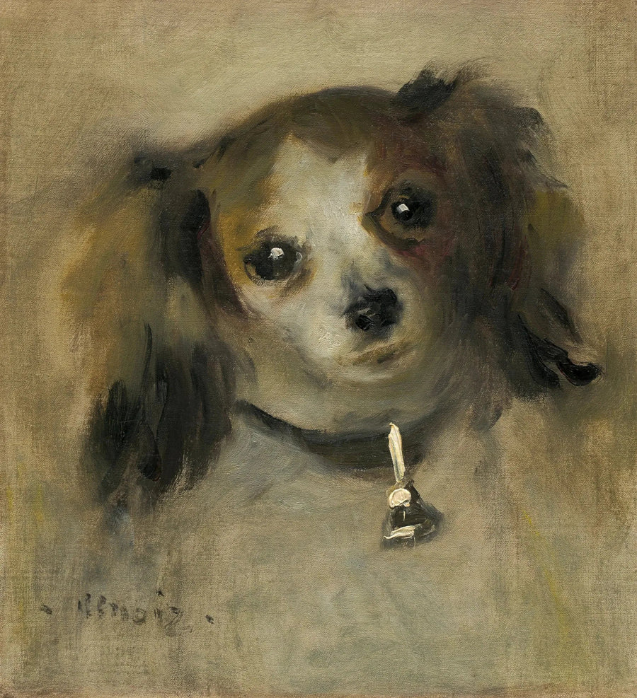 Cabeza de perro - Pierre-Auguste Renoir