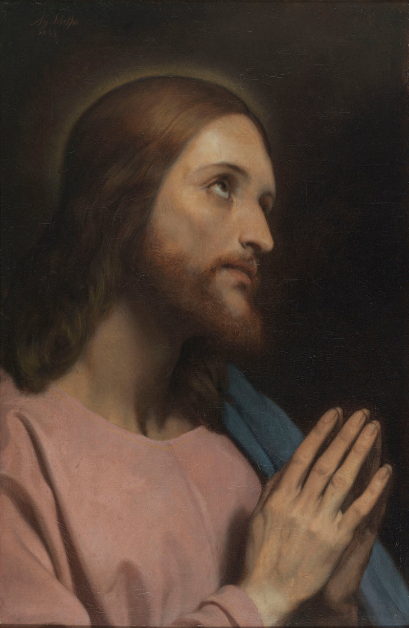Cabeza de Cristo - Ary Scheffer
