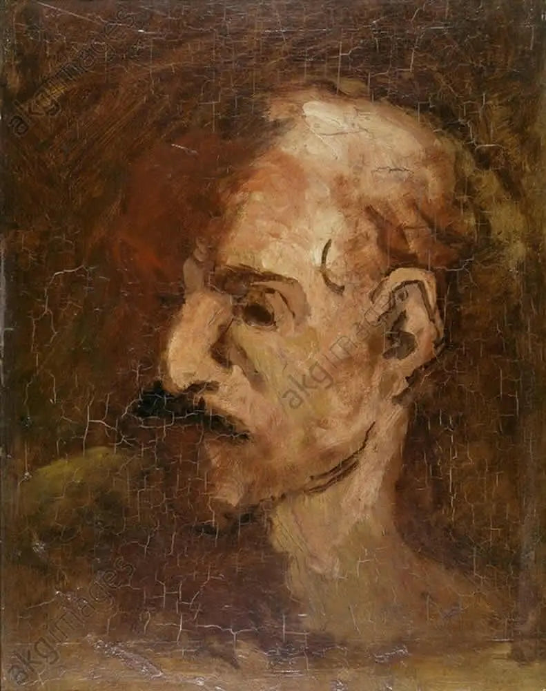Cabeza de Don Quijote - Honoré Daumier