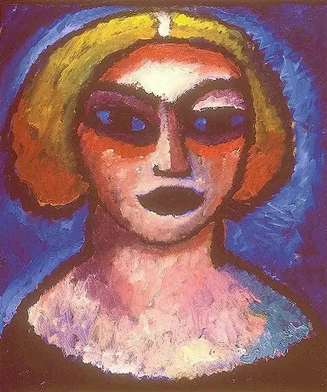 Cabeza de mujer - Alexej von Jawlensky