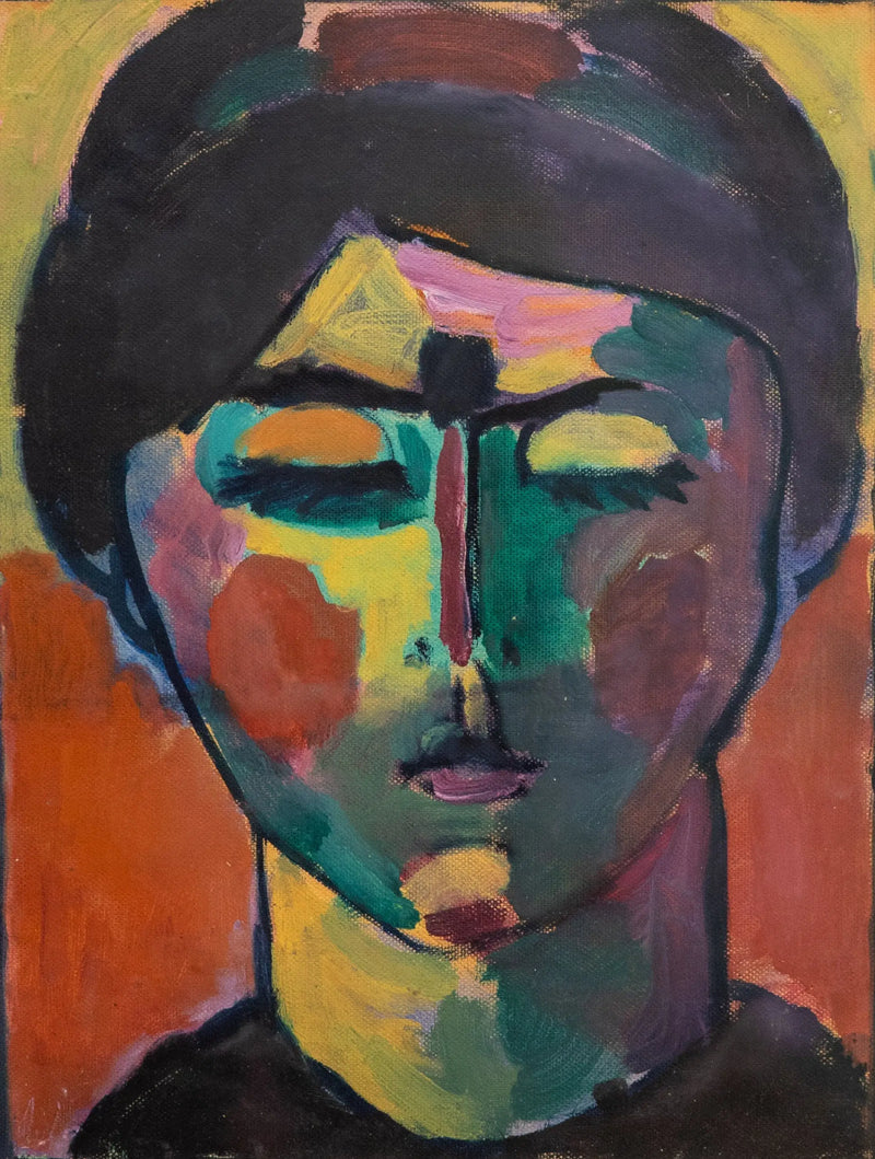 Cabeza de mujer - Alexej von Jawlensky