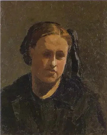 Cabeza de mujer - Claude Monet