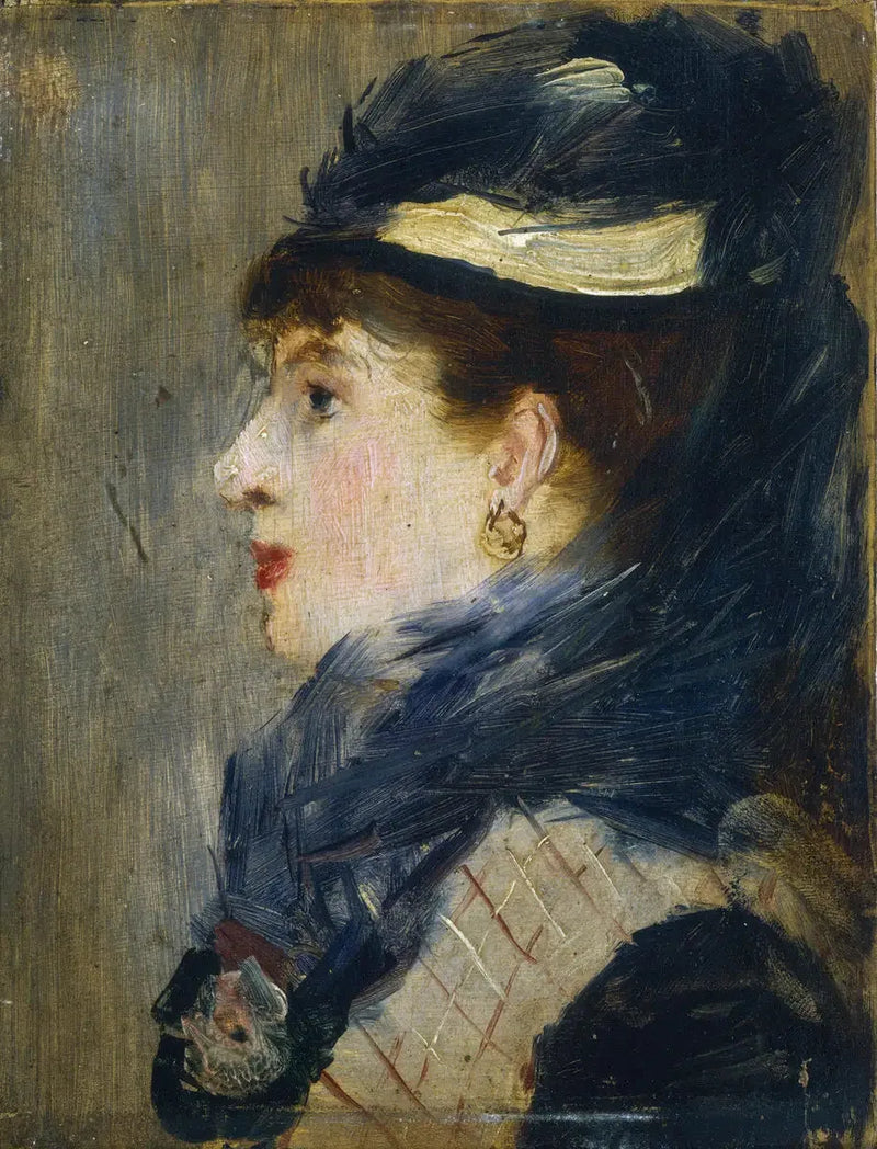 Cabeza de mujer - Édouard Manet
