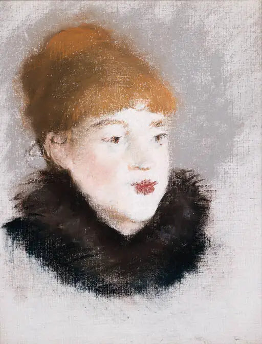 Cabeza de mujer - Édouard Manet