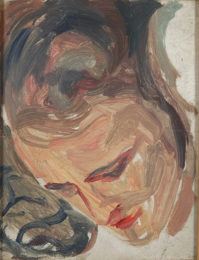 Cabeza de mujer - Edvard Munch
