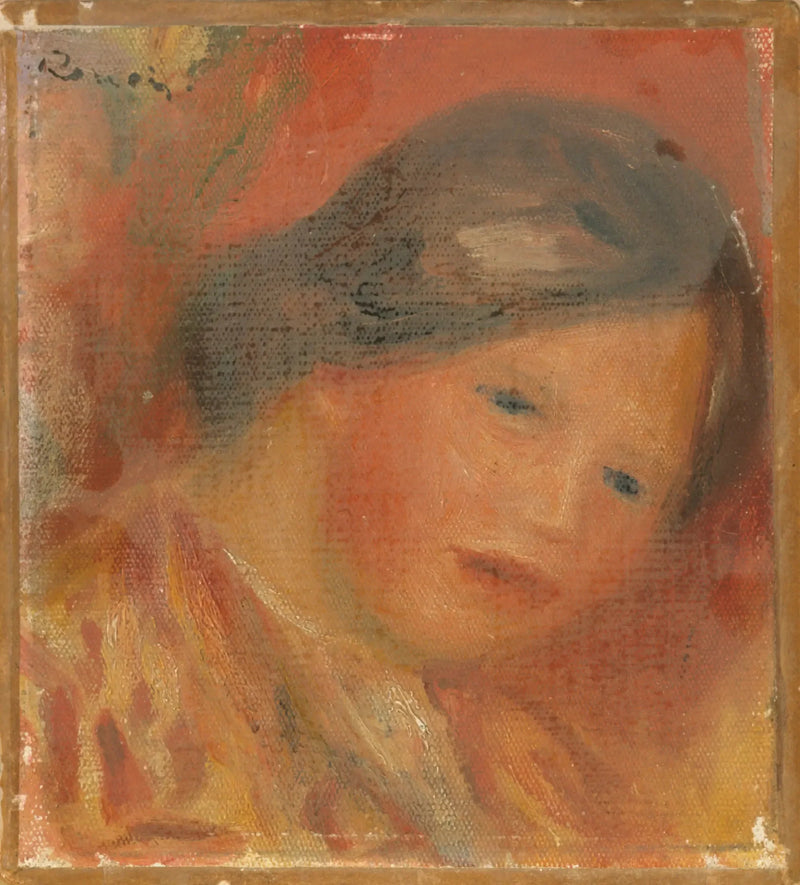 Cabeza de mujer - Pierre-Auguste Renoir
