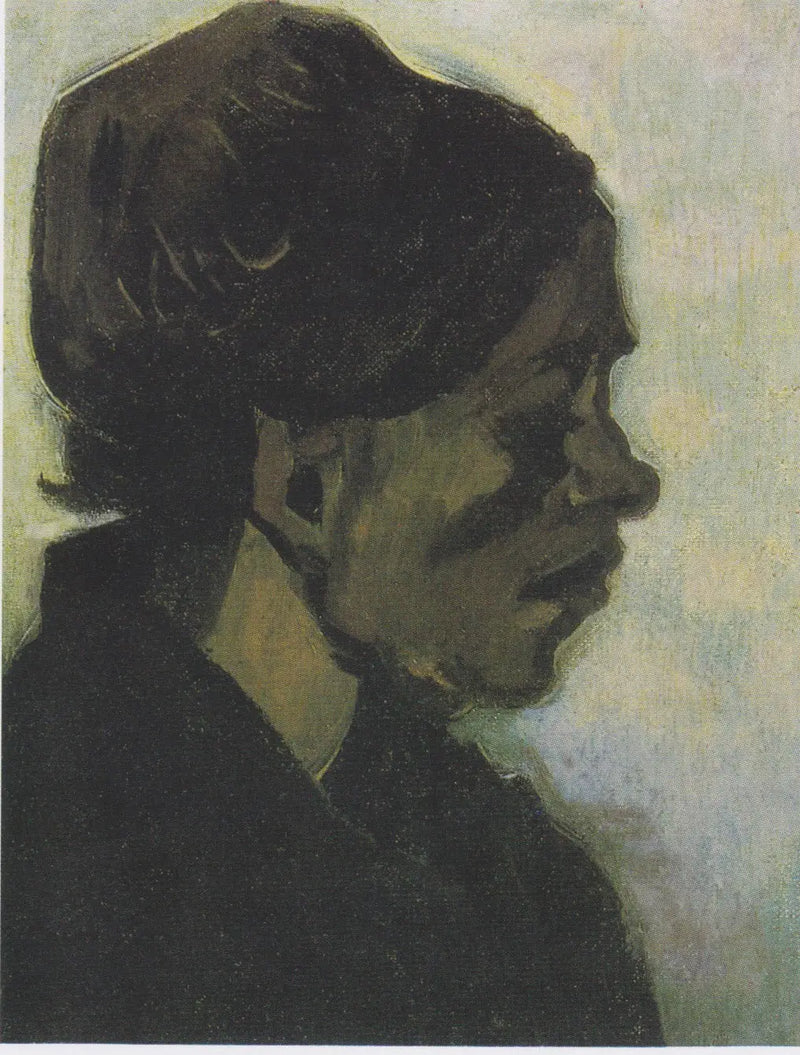 Cabeza de mujer - Vincent van Gogh
