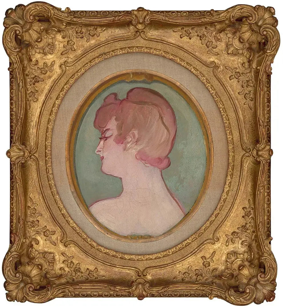 Cabeza de niña - Henri de Toulouse-Lautrec