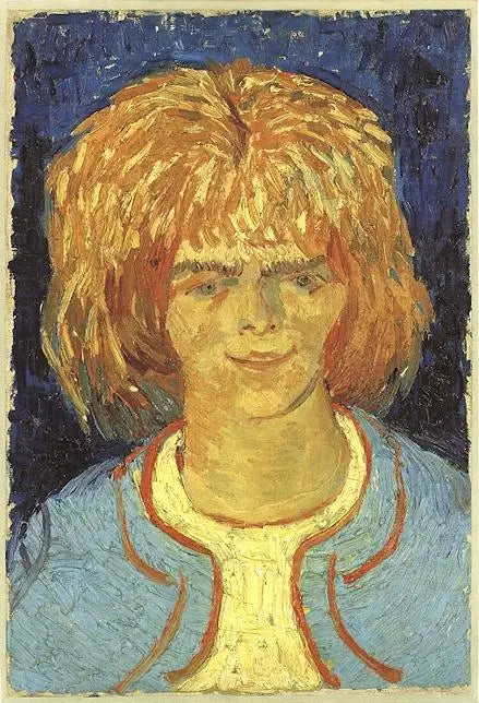 Cabeza de niña - Vincent van Gogh