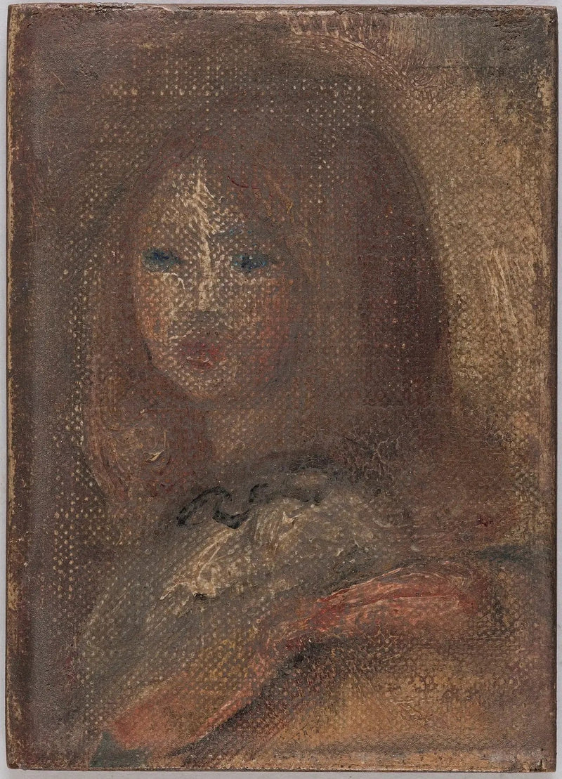 Cabeza de niña - Pierre-Auguste Renoir