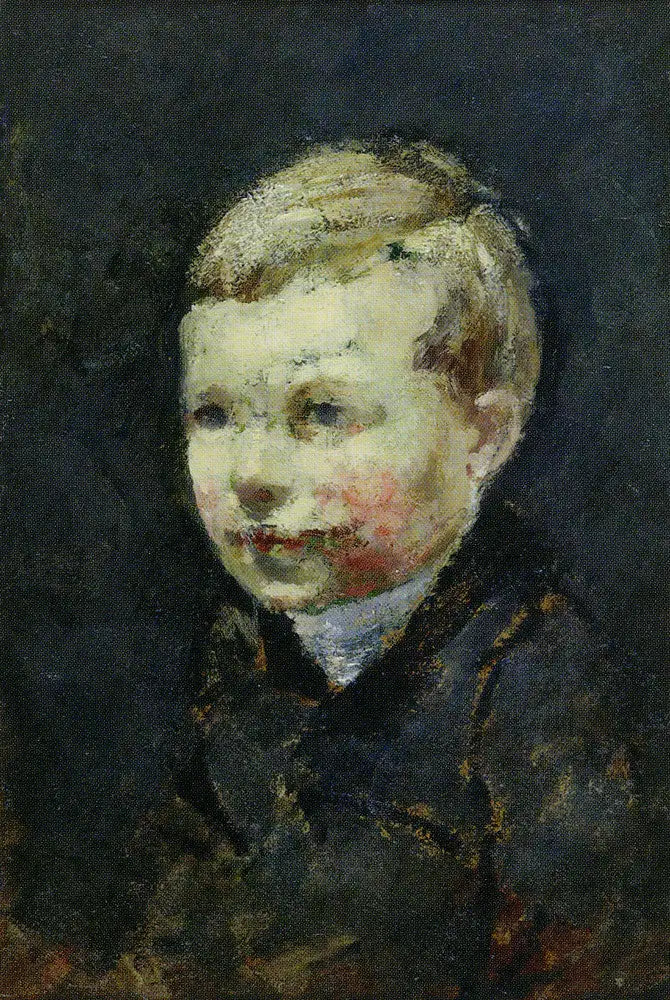 Cabeza de niño - Edvard Munch