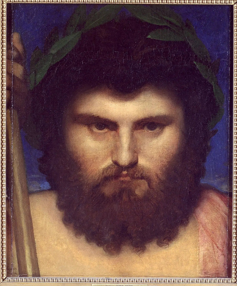 Cabeza de Júpiter - Jean-Auguste-Dominique Ingres