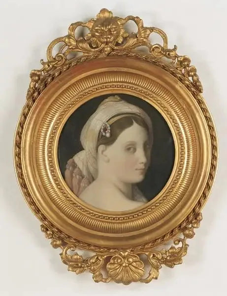 Cabeza de la Gran Odalisca - Jean-Auguste-Dominique Ingres