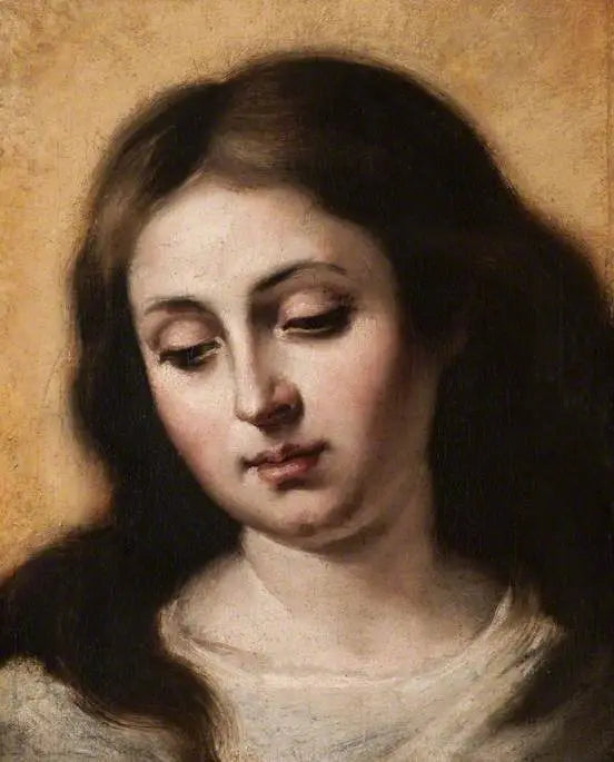 Cabeza de la Madonna - Bartolomé Esteban Murillo