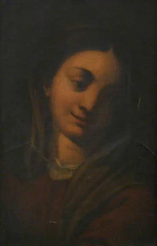 Cabeza de la Virgen - Antonio da Correggio