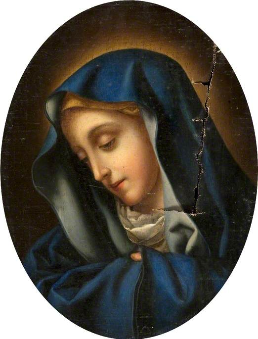 Cabeza de la Virgen - Carlo Dolci