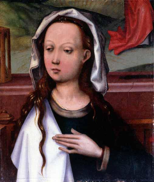 Cabeza de la Virgen - Hans Holbein el Viejo