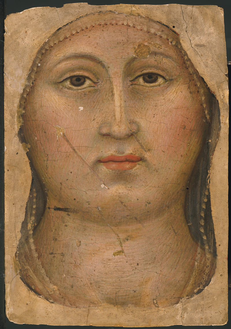 Cabeza de la Virgen - Taddeo di Bartolo