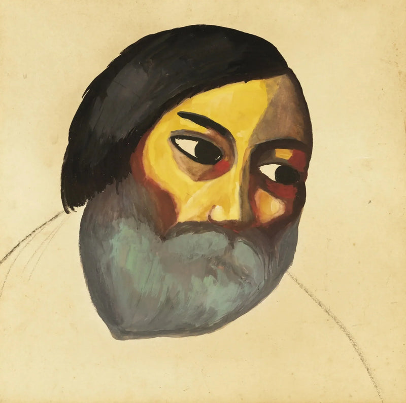 Cabeza de campesino - Kazimir Malevich