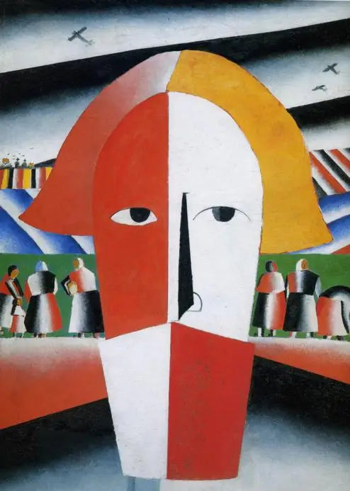 Cabeza de campesino - Kazimir Malevich