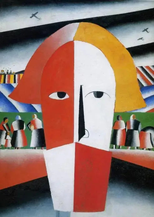 Cabeza de campesino - Kazimir Malevich