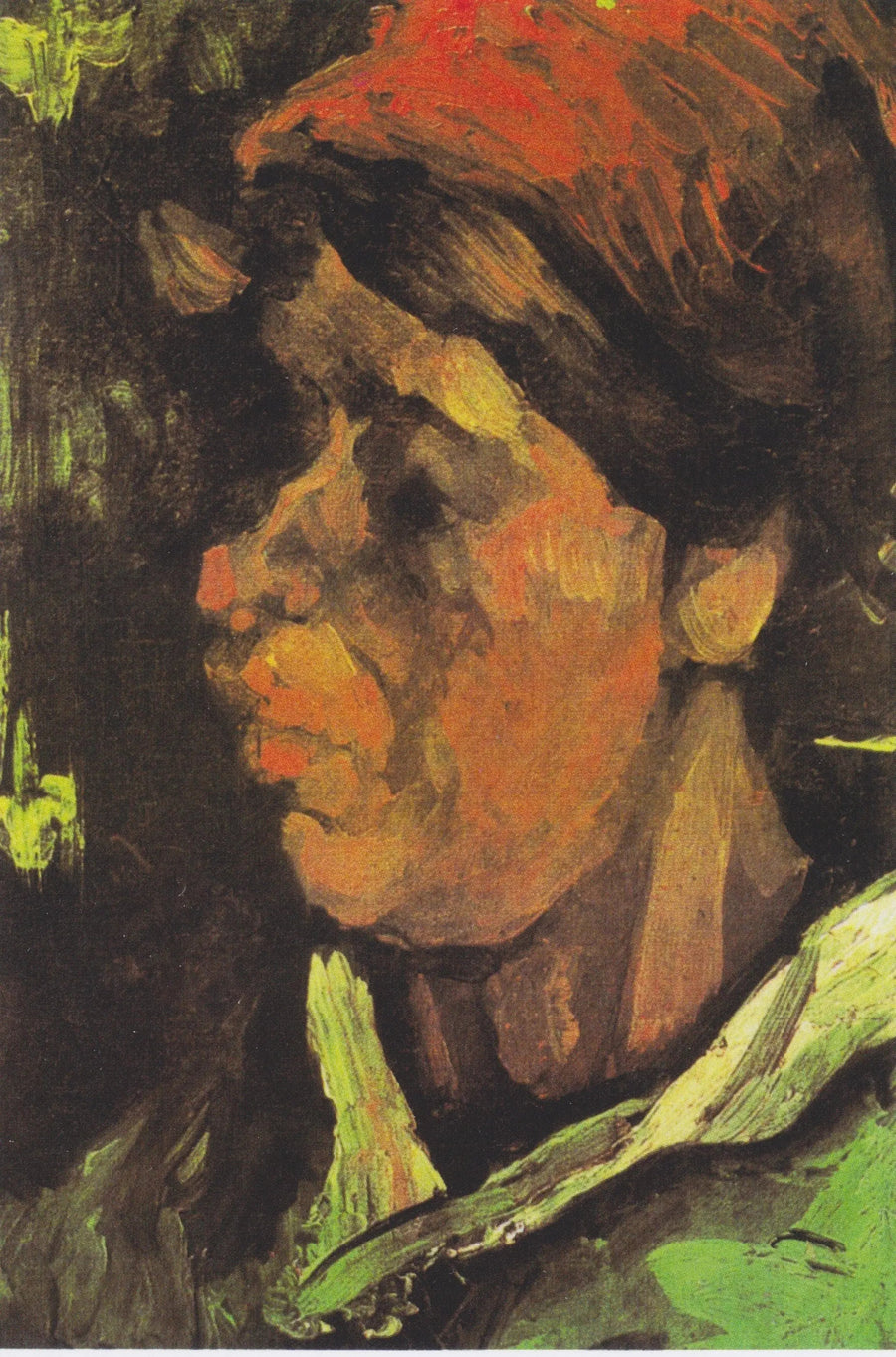 Cabeza de campesina holandesa - Vincent van Gogh