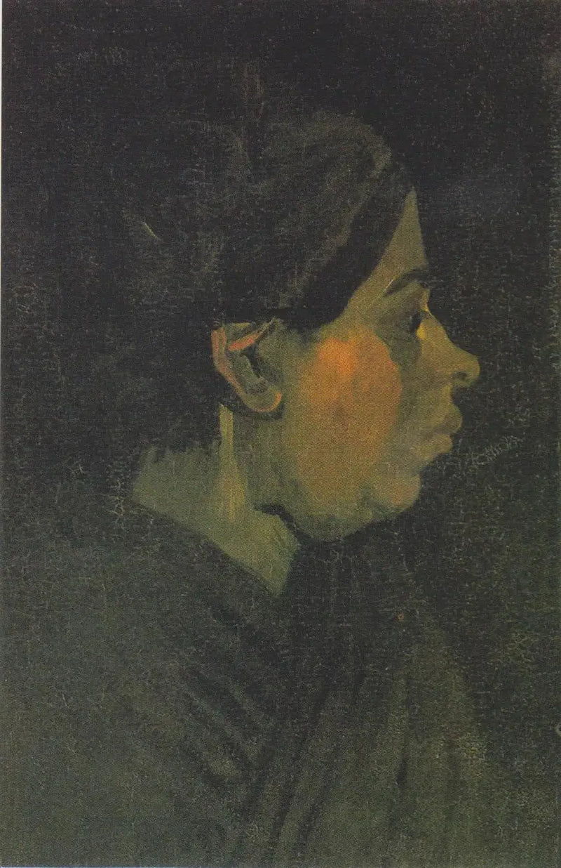 Cabeza de campesina - Vincent van Gogh