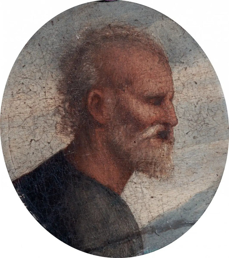 Cabeza de San Pedro - Rafael Sanzio