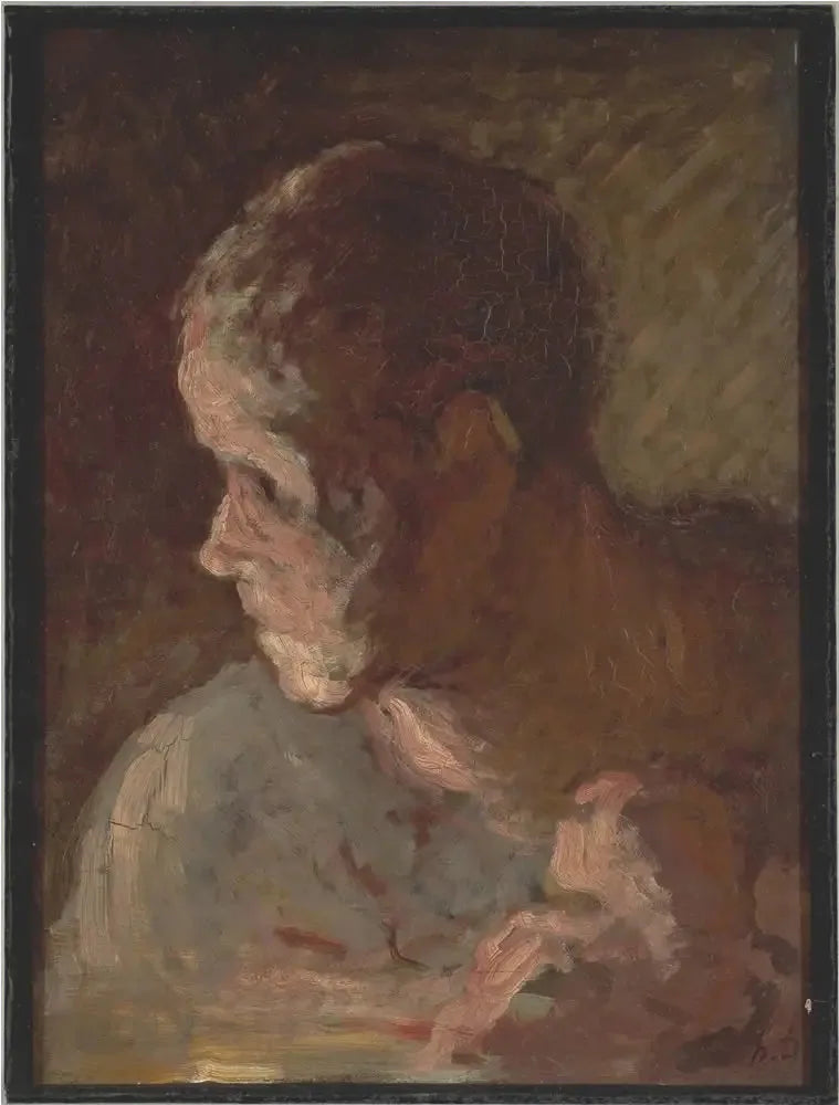 Cabeza de campanero - Honoré Daumier