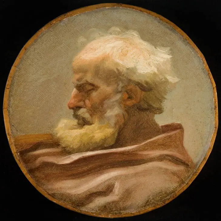 Cabeza de Anciano - Jean-Honoré Fragonard