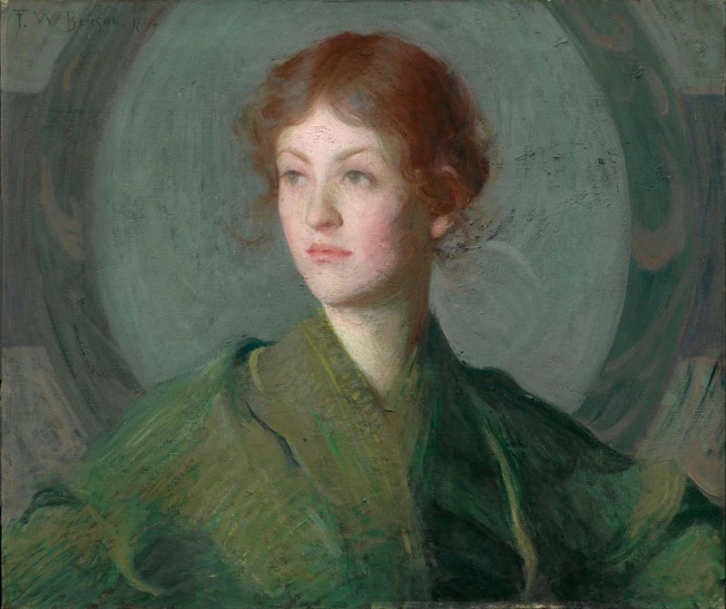 Cabeza decorativa - Frank Weston Benson