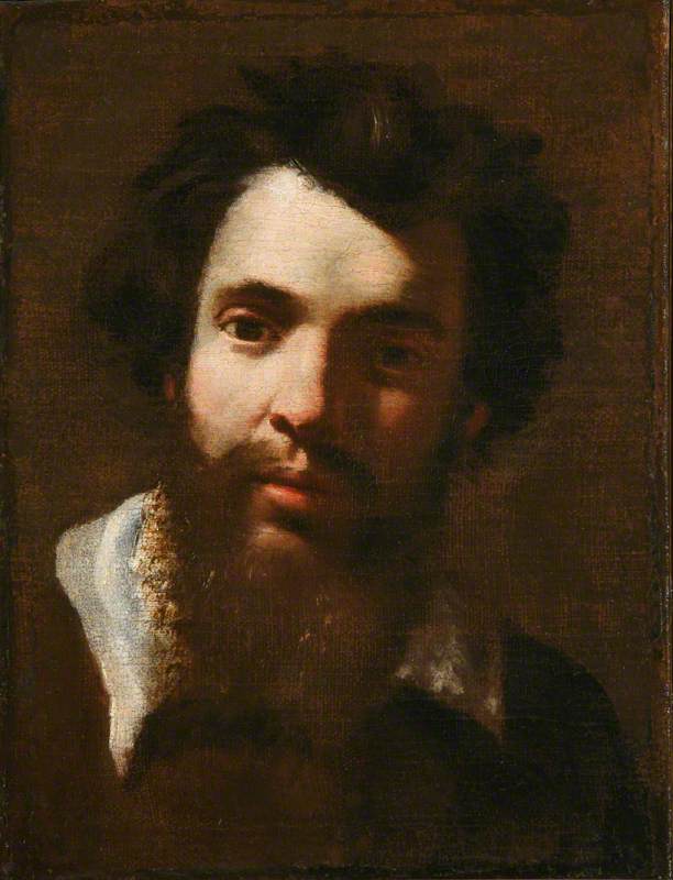 Cabeza de hombre barbudo - Simon Vouet