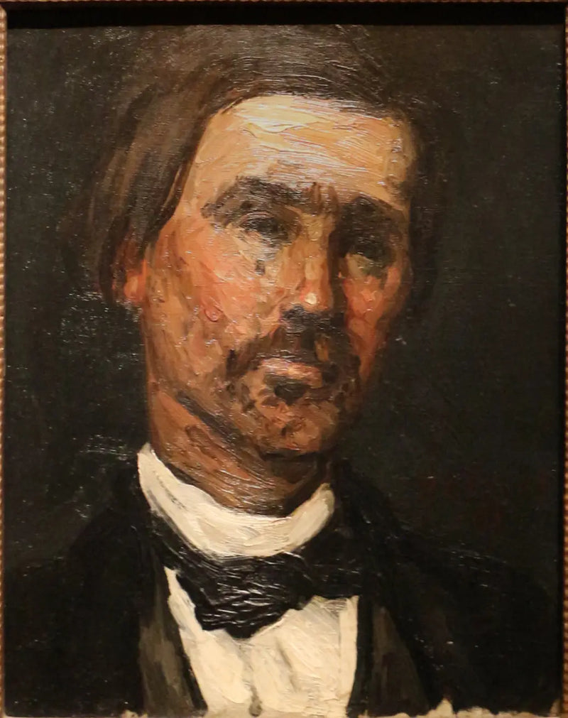 Cabeza de hombre - Paul Cézanne