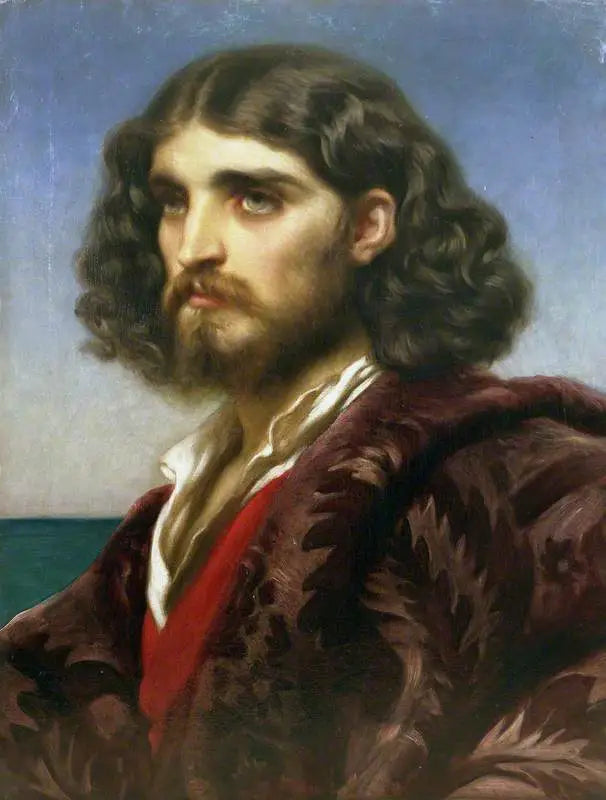 Cabeza de un italiano - Frederic Leighton