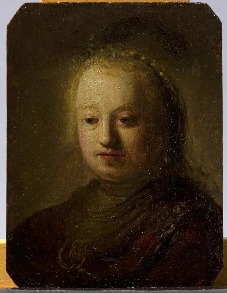 Busto de una niña - Rembrandt