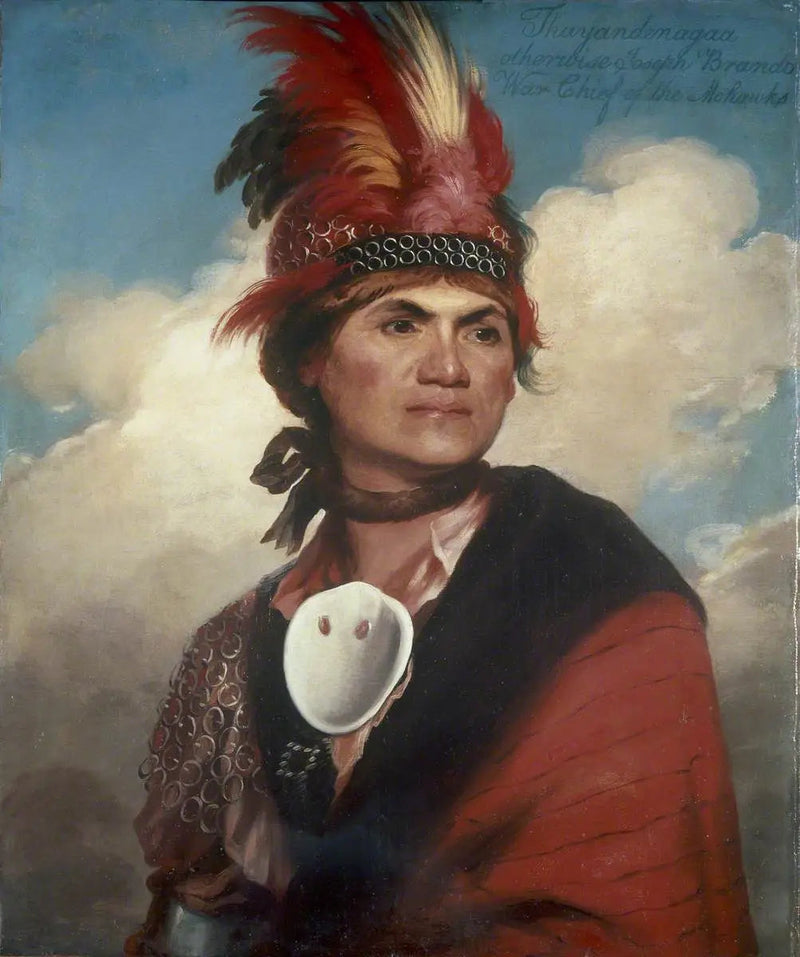 Thayendanegea (Joseph Brant, alrededor de 1743-1807) - Gilbert Stuart