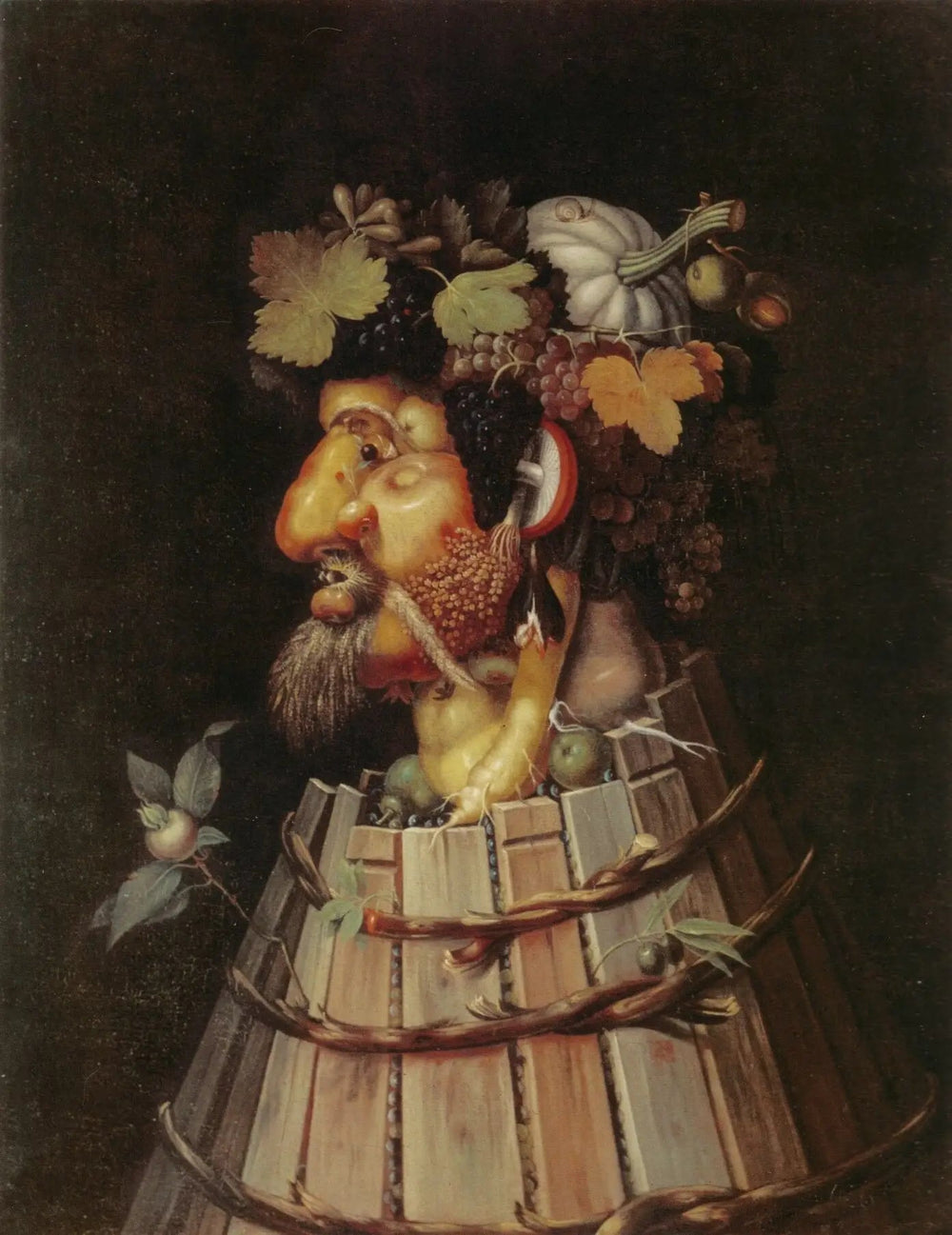 The Autumn - Giuseppe Arcimboldo image 1 reproduction artisanale de tableau