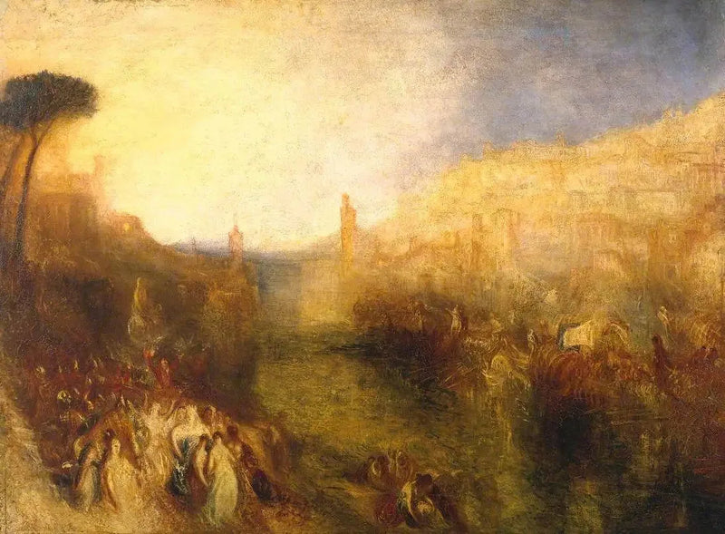 La Partida de la Flota - J. M. W. Turner
