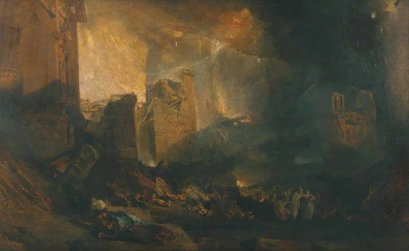 La Destrucción de Sodoma - J. M. W. Turner