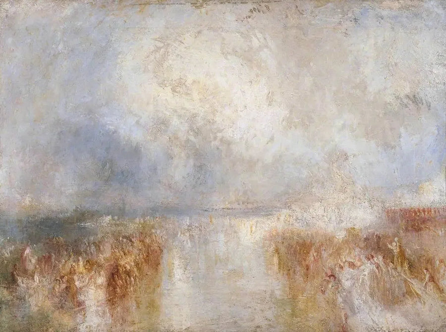 La Desembarco de Luis-Filippo en el Royal Clarence Yard, Gosport, 8 de octubre de 1844 - J. M. W. Turner